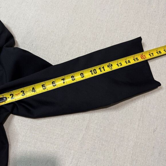 Giorgio Armani Collezioni Black Blazer Jacket Men’s Size 44R 100% Wool Suit - Picture 7 of 9